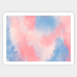 Blue & Pink Tide Dye Sticker